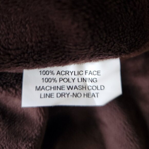 NWT Donna Salyer's Fabulous Faux Fur Poncho O/S - Picture 6 of 6